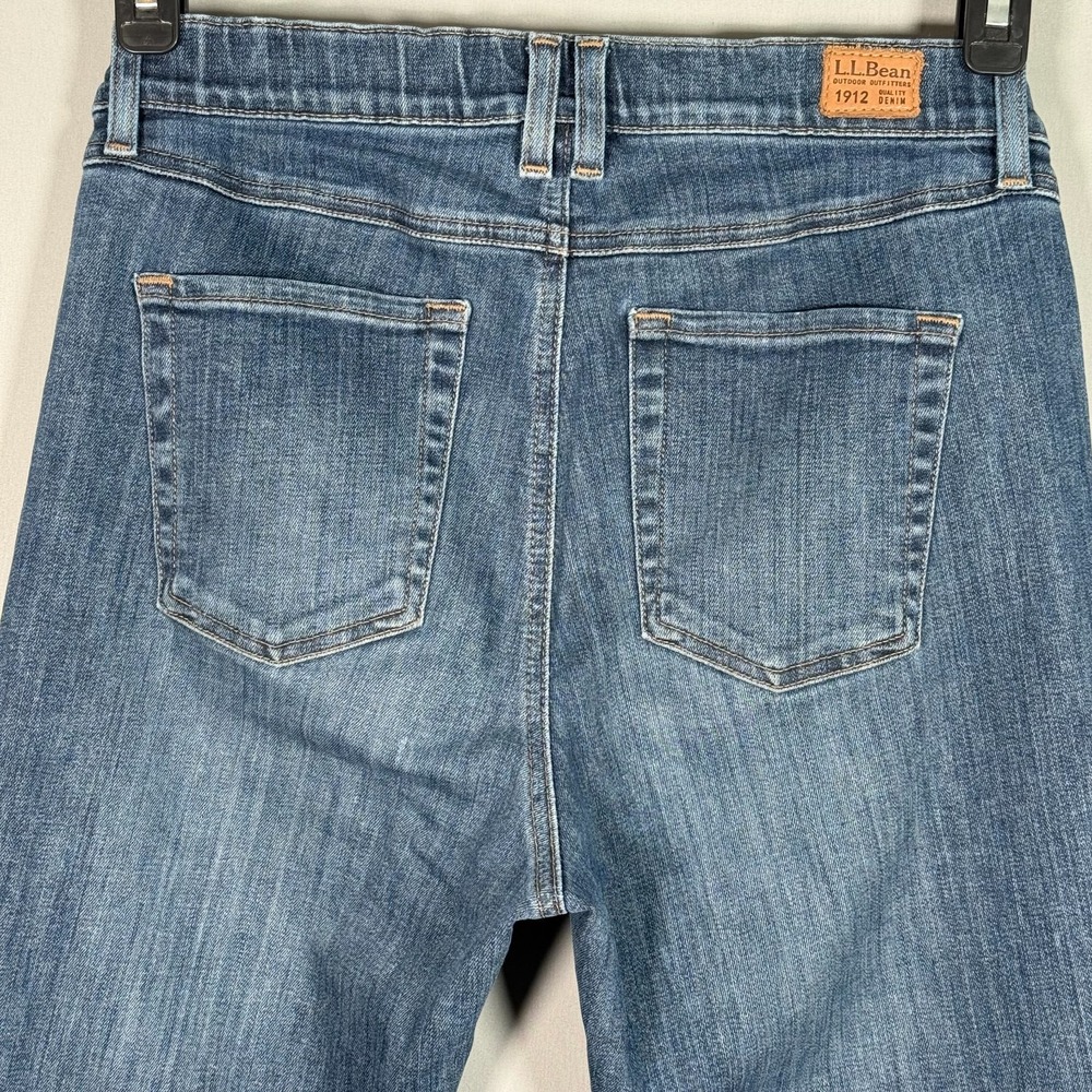 L. L. Bean‎ Beanflex Skinny Leg Favorite Fit Women's Jeans 10P 31x28" Pull Up - Picture 7 of 9